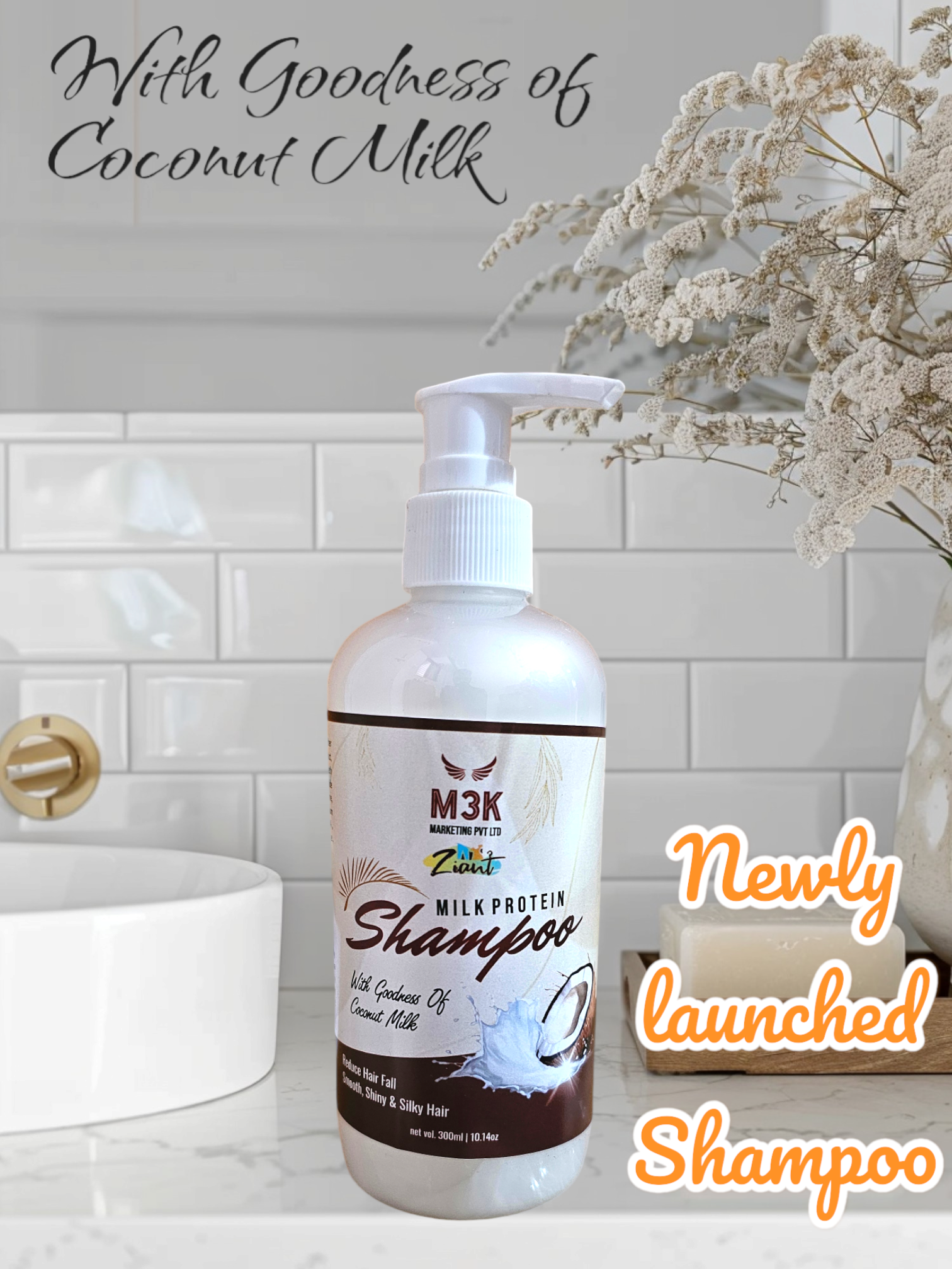 MILK PROTEIN SHAMPOO